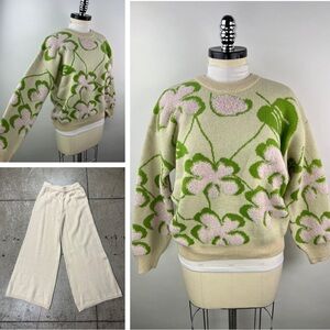 💚 3304. 2 Piece Sweatshirt Pant Set